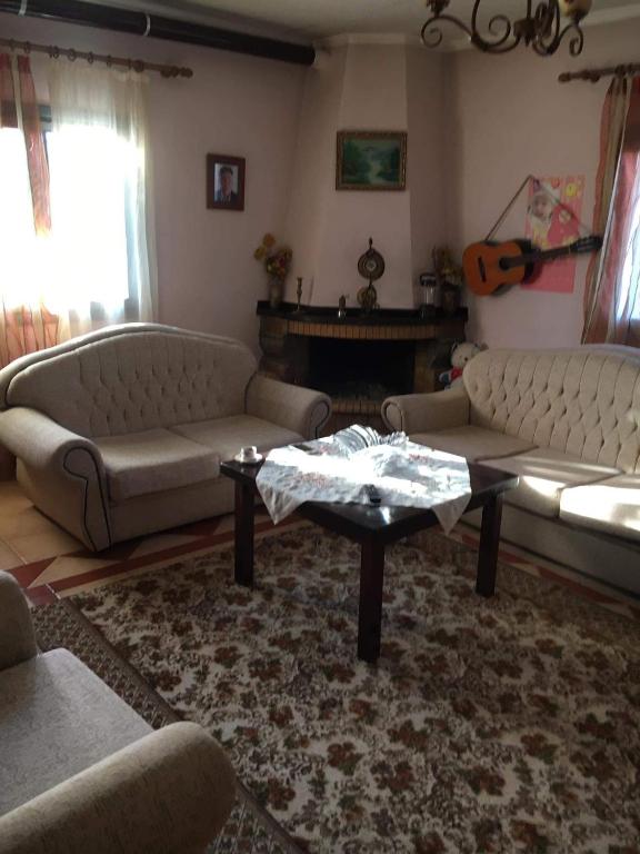 Posezení v ubytování Villa Turan