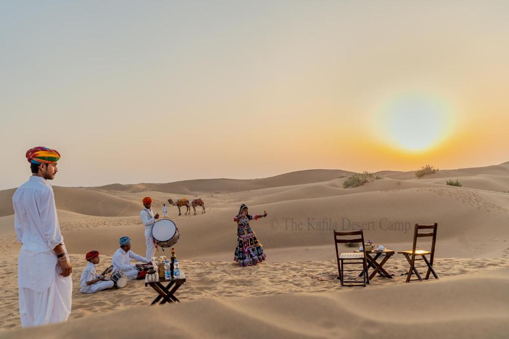 Hosté ubytování The Kafila Desert Camp