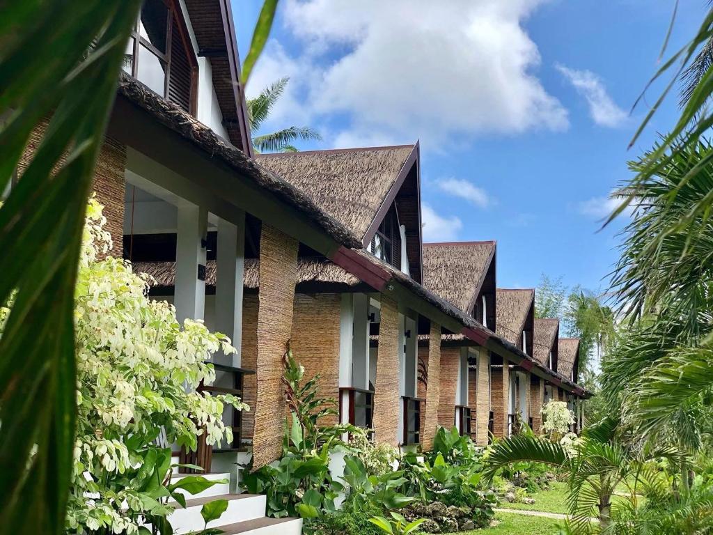 Zahrada ubytování The Village Siargao