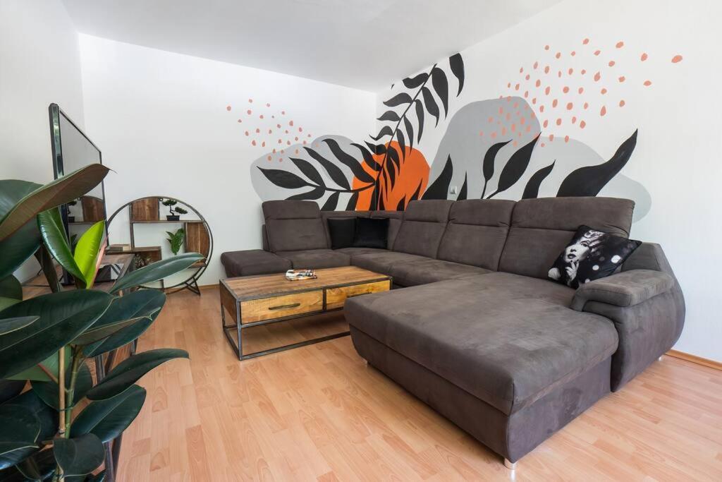 Posezení v ubytování Excellent Large Lux Apartment Central Martin