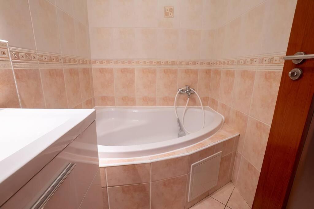 Koupelna v ubytování Excellent Large Lux Apartment Central Martin