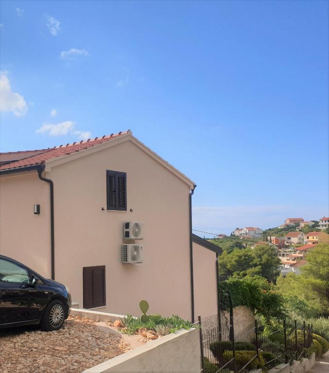 Budynek, w którym mieści się apartament