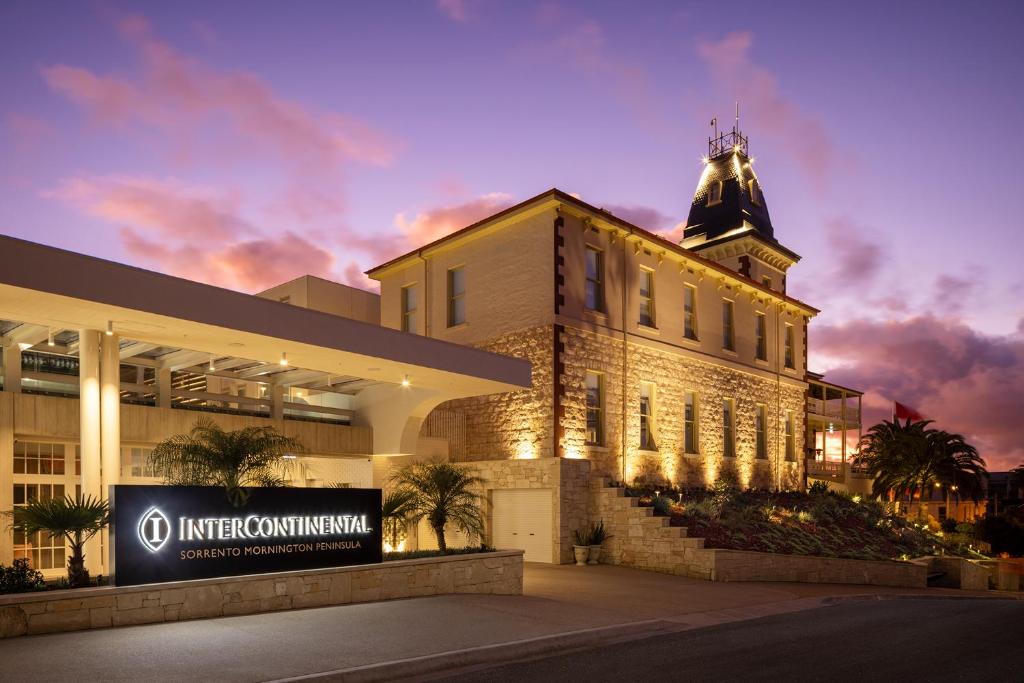 a building with a clock tower on top of it at InterContinental Sorrento Mornington Peninsula in Sorrento