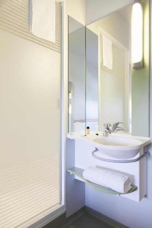 Koupelna v ubytování ibis budget Hotel Edinburgh Park