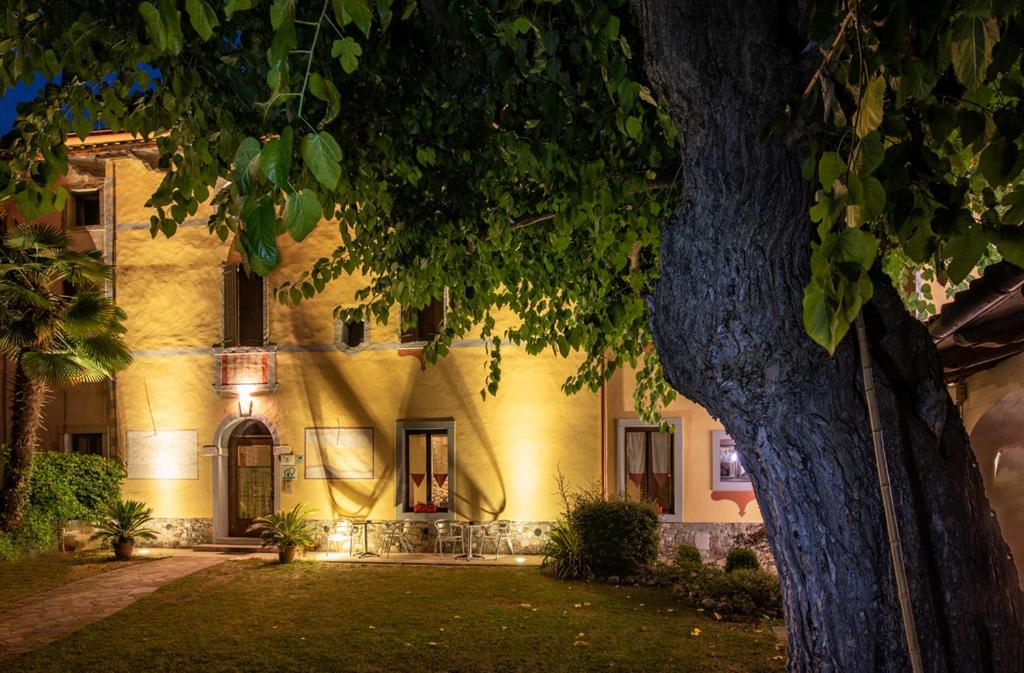 Zahrada ubytování Casa Pellis