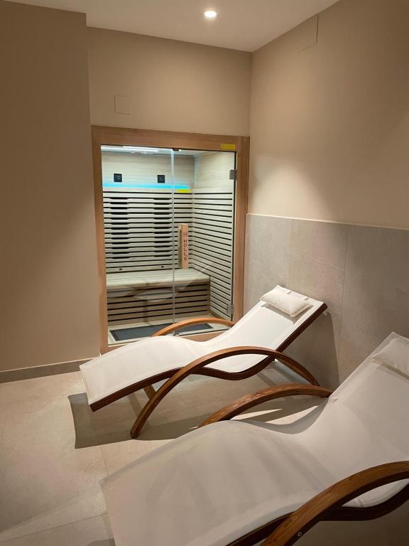Lázně a/nebo wellness v ubytování Apartamentos Las Indianas