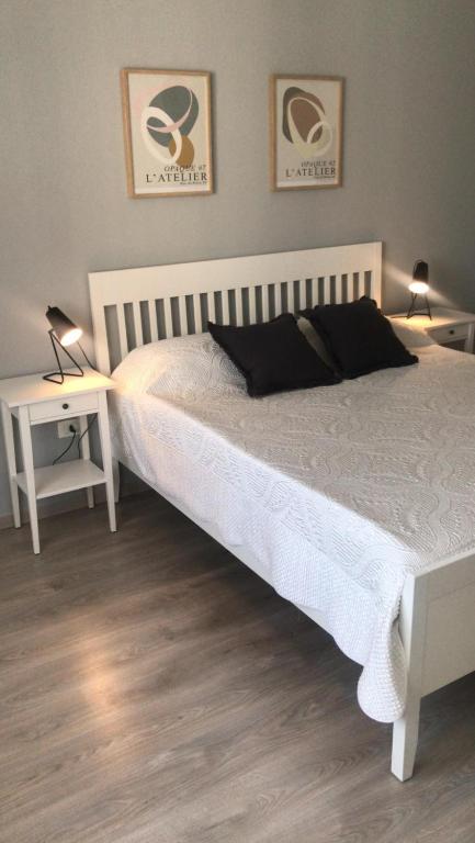 Posteľ alebo postele v izbe v ubytovaní Casa di Babi