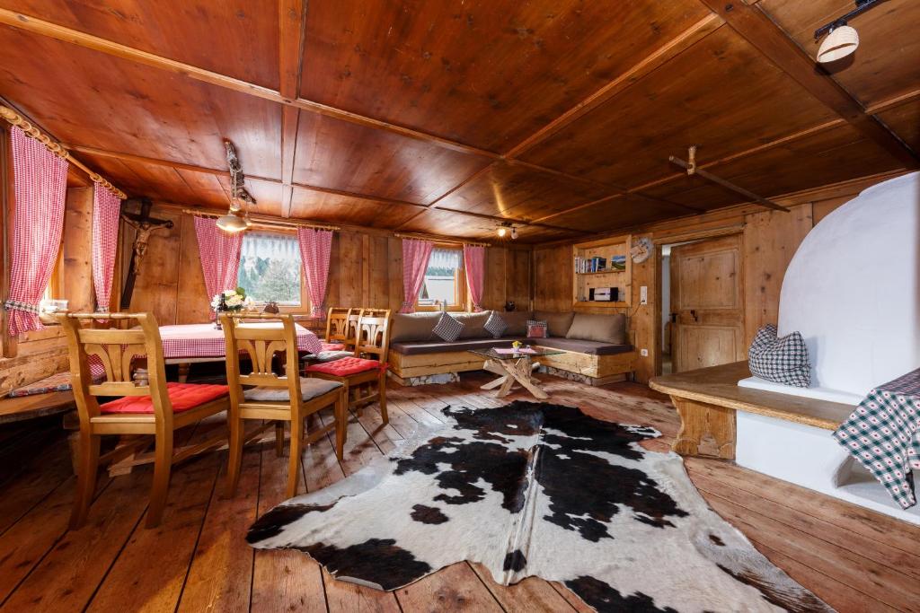 Posezení v ubytování Romantikferienhaus am Brändle