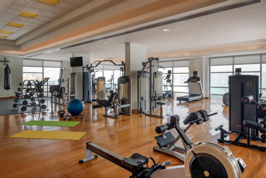 Γυμναστήριο ή/και όργανα γυμναστικής στο Fraser Suites Doha