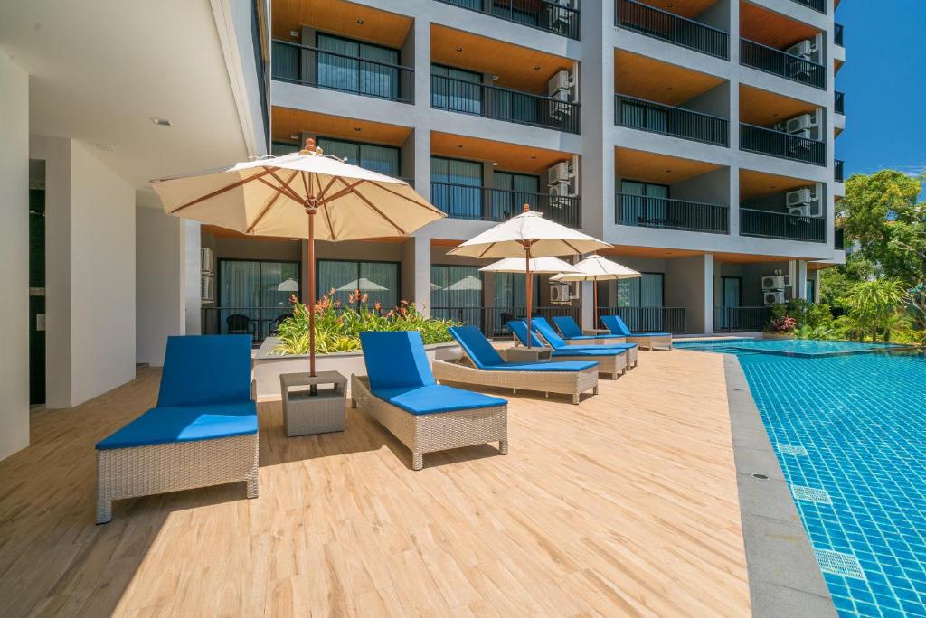 Bazén v ubytování Grand Kata VIP - Kata Beach nebo v jeho okolí