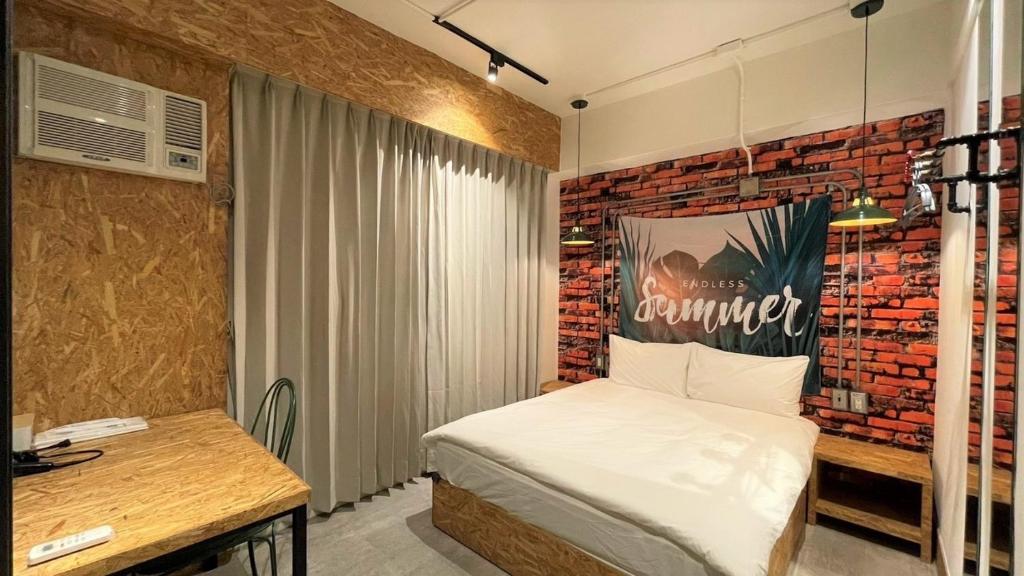 Postel nebo postele na pokoji v ubytování Sky Tree B&B