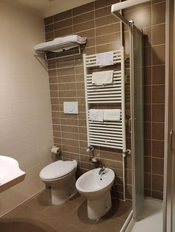 Koupelna v ubytování Hotel Feel Inn Venice Airport