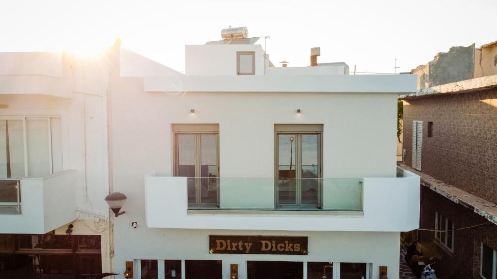 Balkón nebo terasa v ubytování Chrysoula seaside apartment