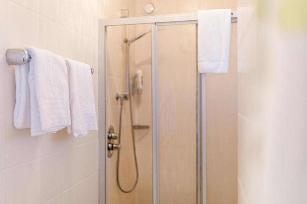 Koupelna v ubytování Akzent Hotel Zur Grünen Eiche