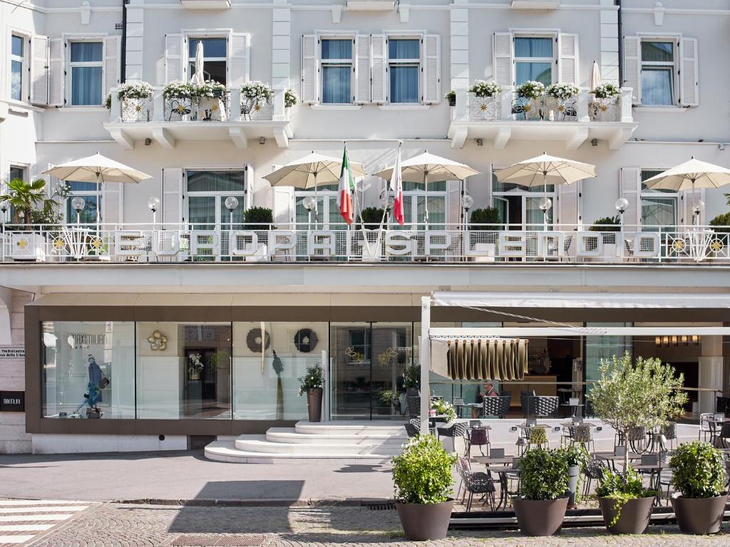 Balkon lub taras w obiekcie Hotel Europa Splendid