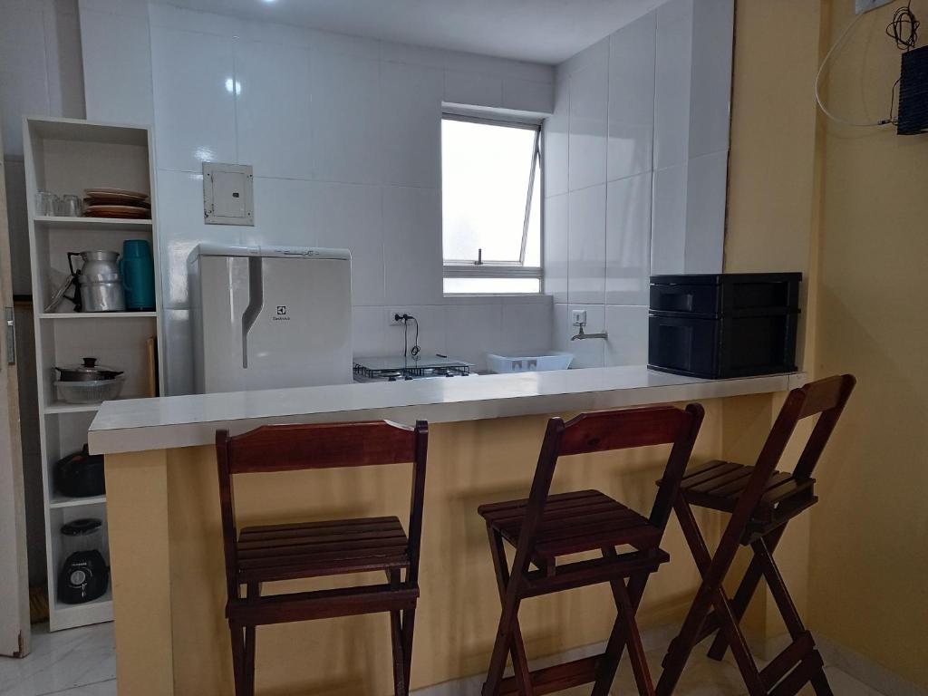 Apartamento 408 - 2 quadras da Praia - Apartamento De Estudio