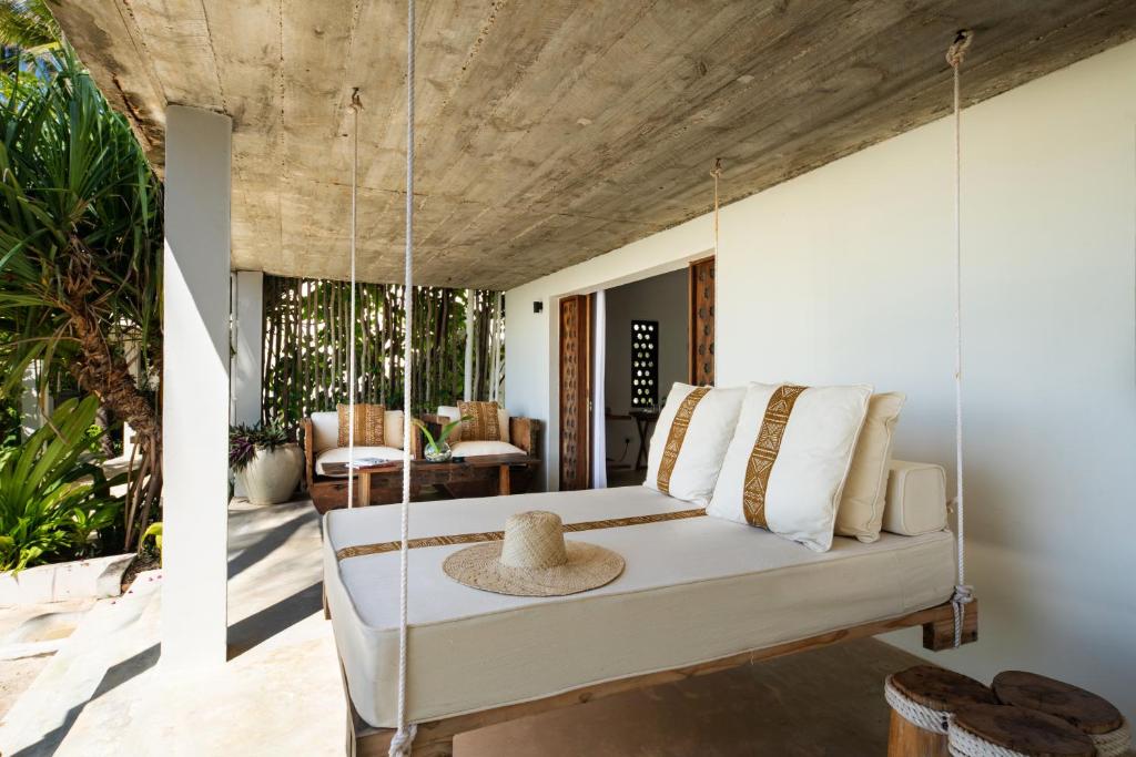 Posezení v ubytování Upendo Beach Boutique Hotel Zanzibar