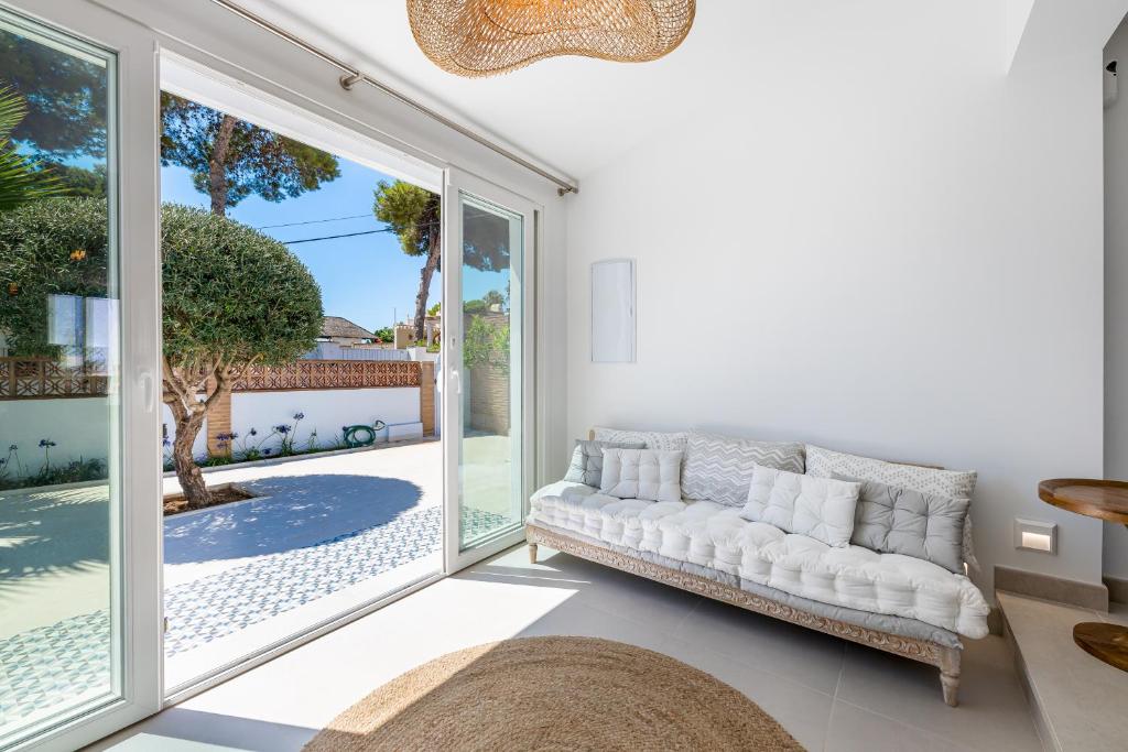 Balkón alebo terasa v ubytovaní New charming house 150 meters from the beach