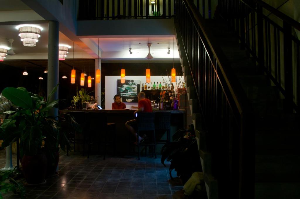 Restaurace v ubytování Battambang Resort