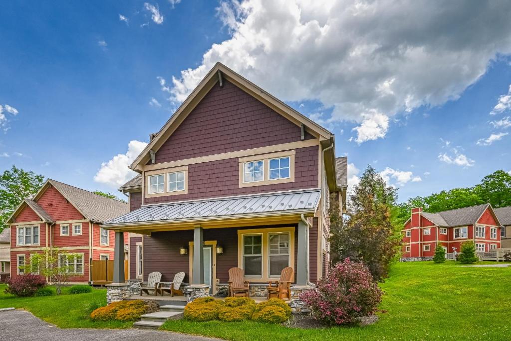 Το κτήριο όπου στεγάζεται  η παραθεριστική κατοικία