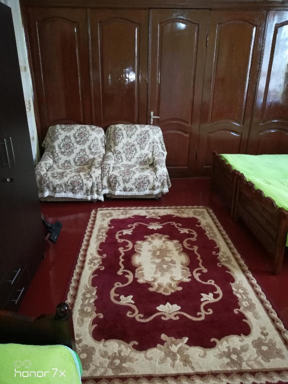 Posezení v ubytování guest house ( guramishvili 19 )