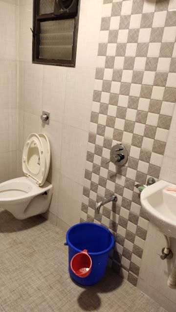 Koupelna v ubytování Hotel Visau,Shirdi