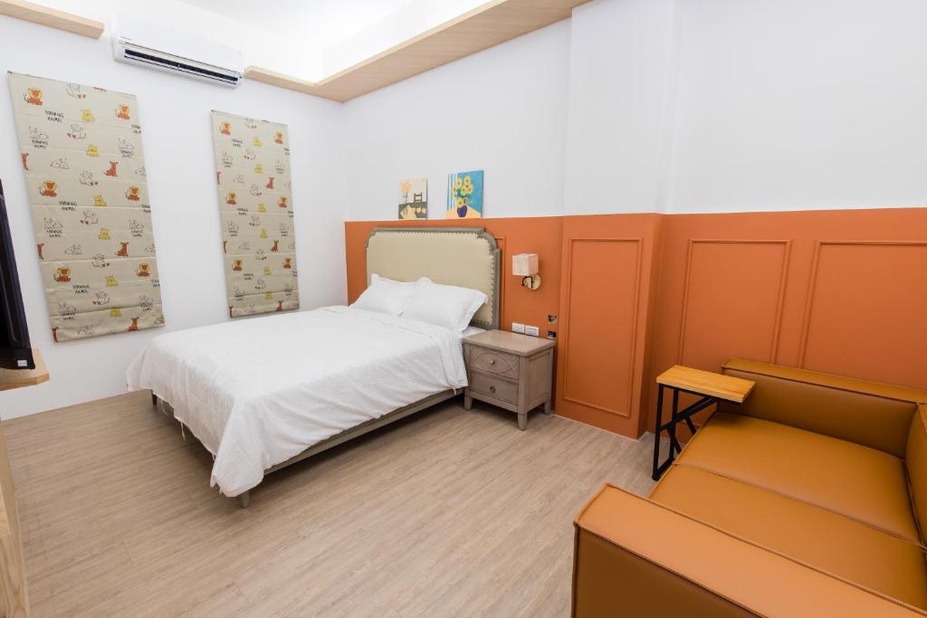 Postel nebo postele na pokoji v ubytování Good Times BnB