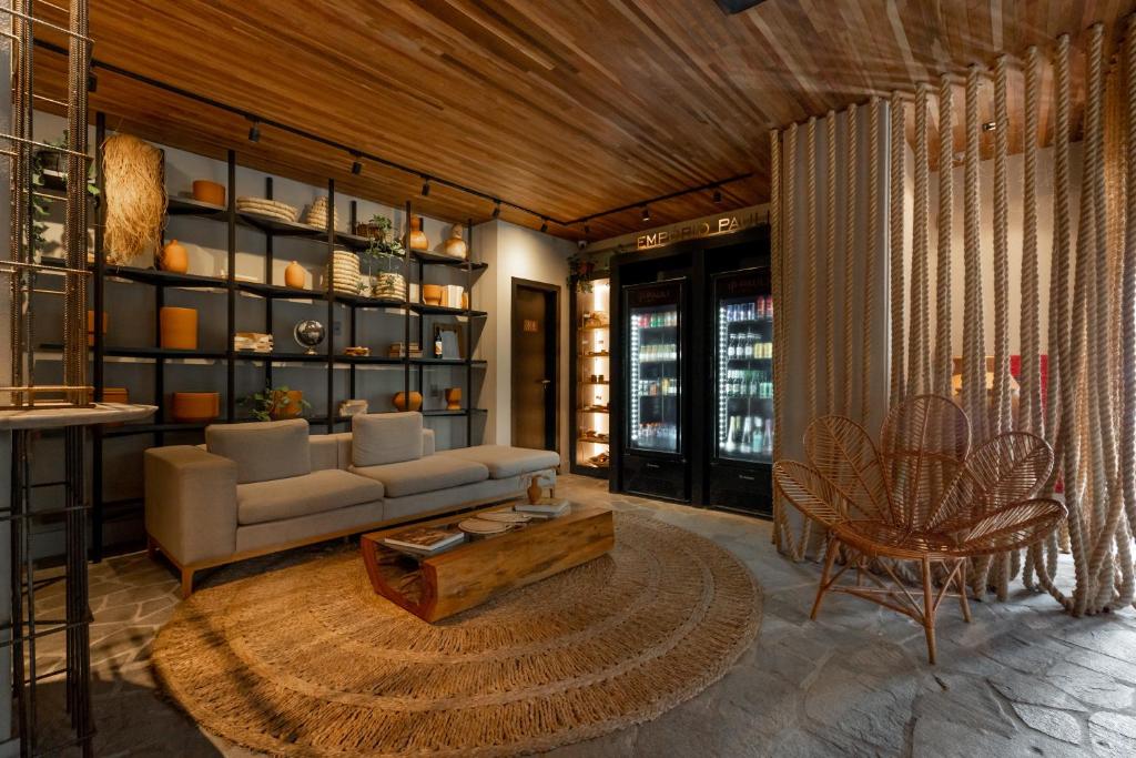 Posezení v ubytování Pauli Boutique Hotel