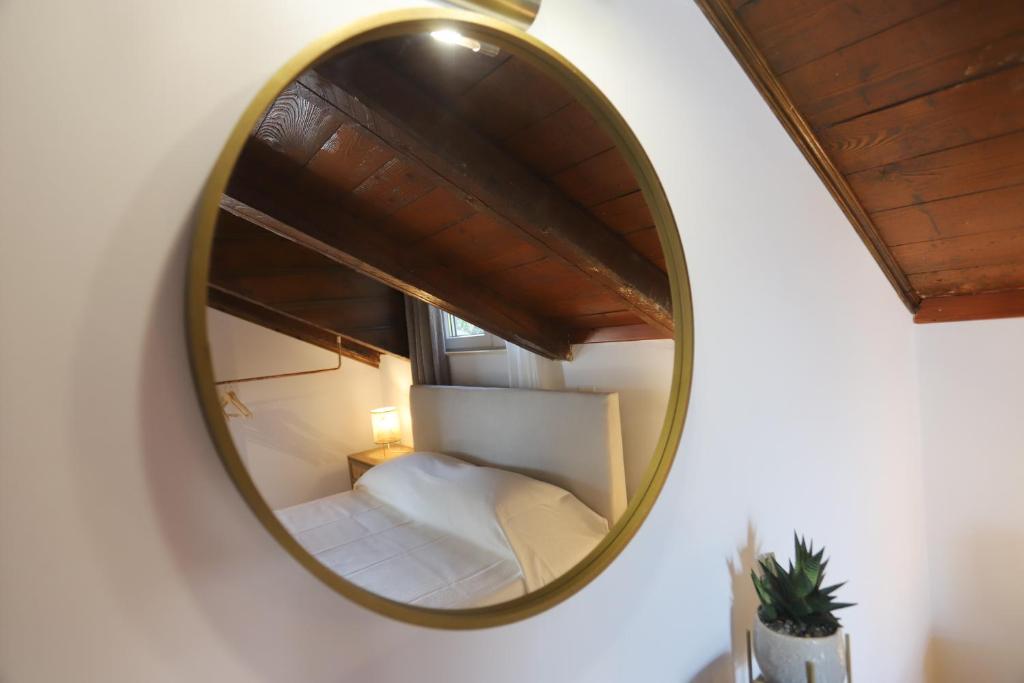 Postel nebo postele na pokoji v ubytování Eleni's Guesthouse