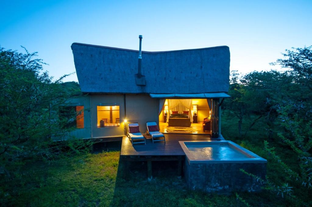 Zahrada ubytování Bush Lodge – Amakhala Game Reserve