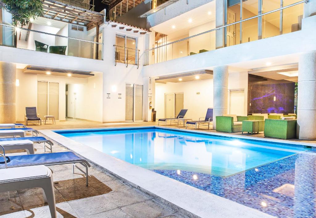 Bassein majutusasutuses Santorini Casablanca Resort või selle lähedal