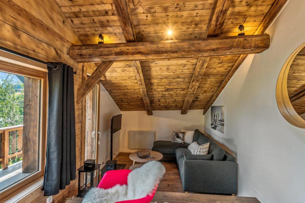 Posedenie v ubytovaní Appartement Le Mont-Blanc - Welkeys