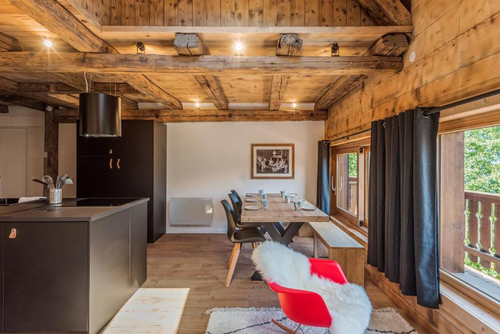 Posedenie v ubytovaní Appartement Le Mont-Blanc - Welkeys