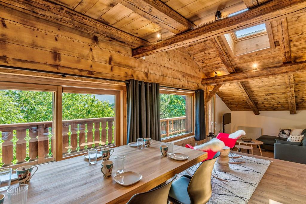Posedenie v ubytovaní Appartement Le Mont-Blanc - Welkeys
