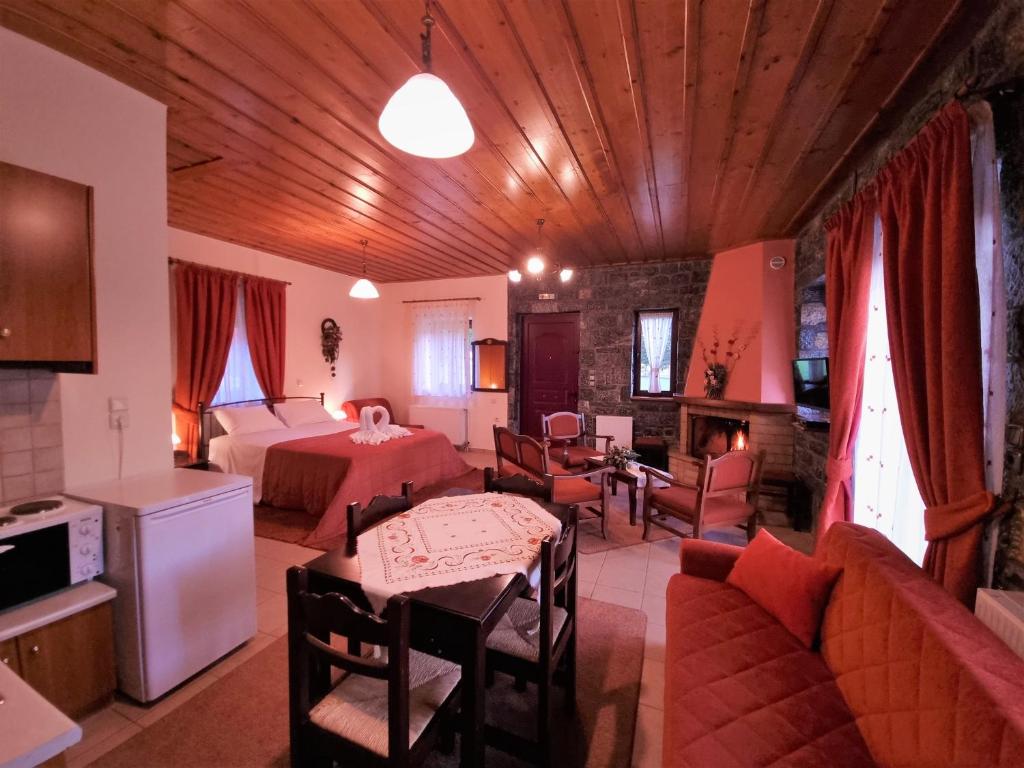 Posedenie v ubytovaní Φιλοξένια Studios