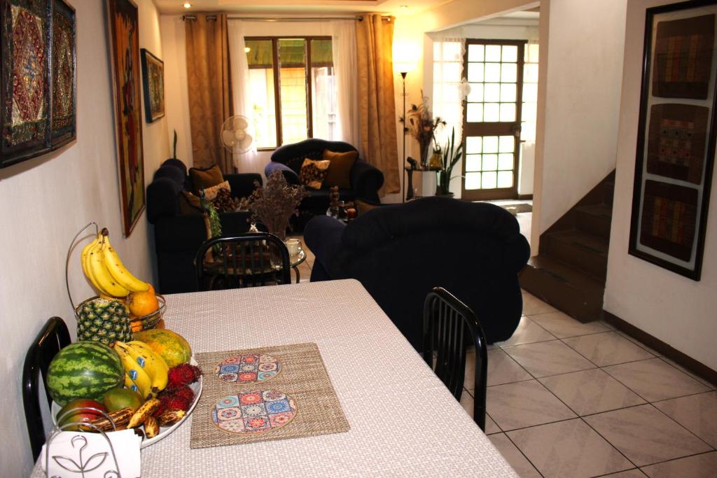 Posezení v ubytování F&M Guesthouse