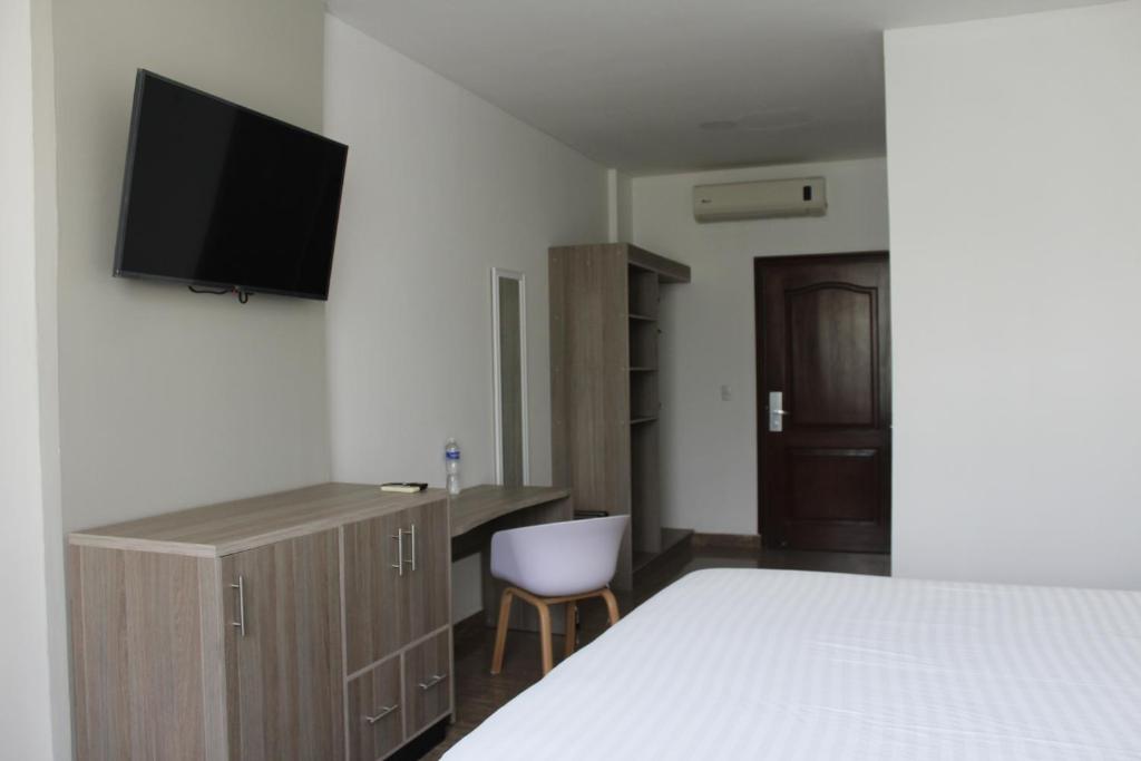 Postel nebo postele na pokoji v ubytování HOTEL DIANA PRINCESS