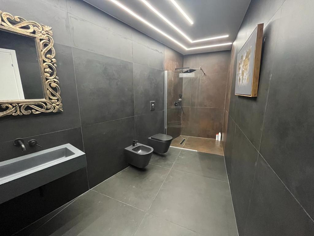 Koupelna v ubytování Relais Viesti