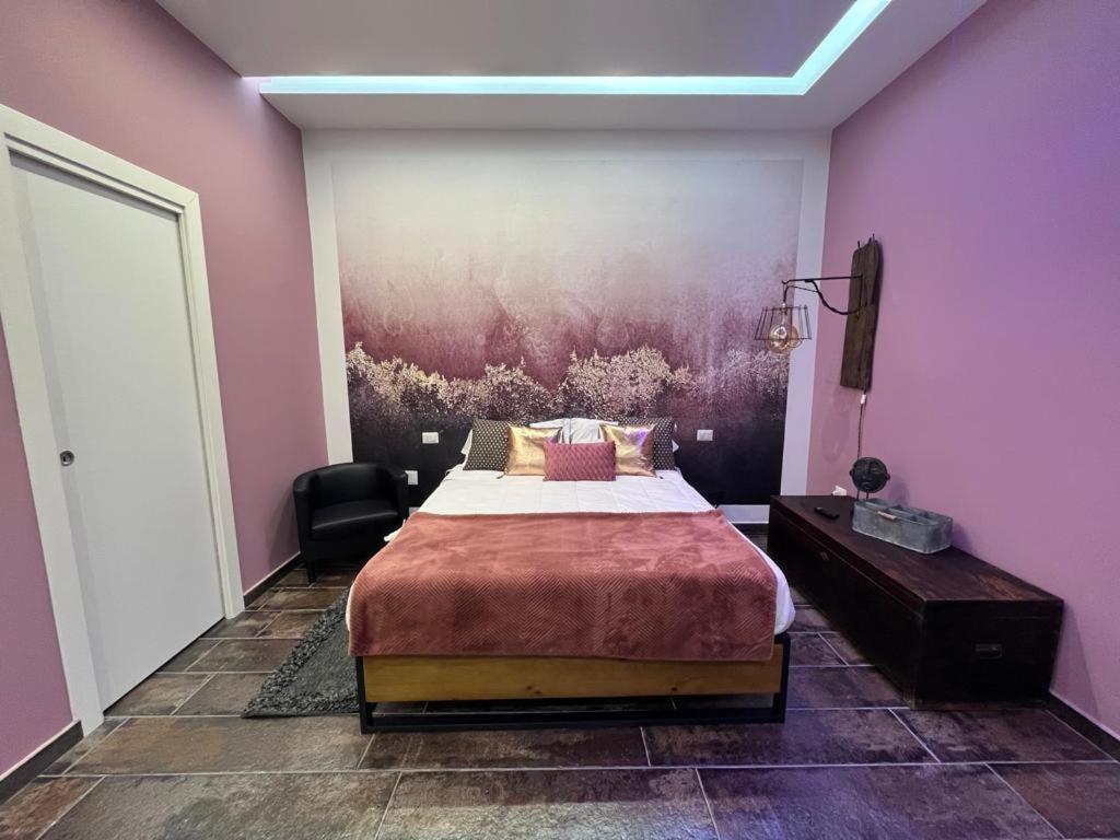 Postel nebo postele na pokoji v ubytování Relais Viesti