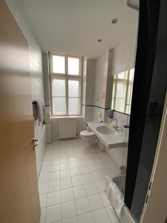Koupelna v ubytování Kolbeck Rooms