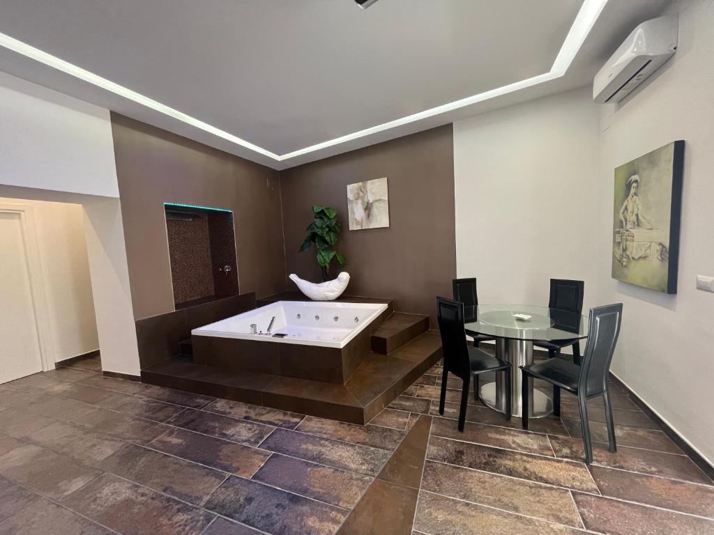 Postel nebo postele na pokoji v ubytování Relais Viesti