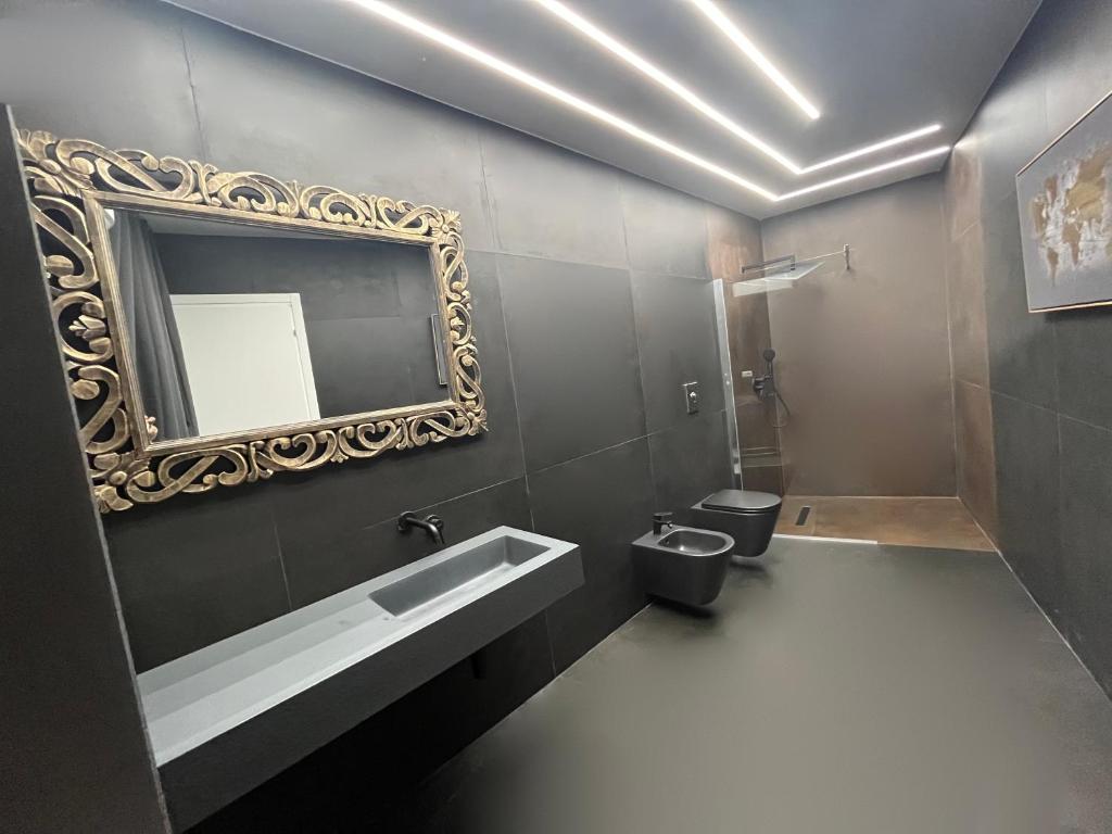 Koupelna v ubytování Relais Viesti