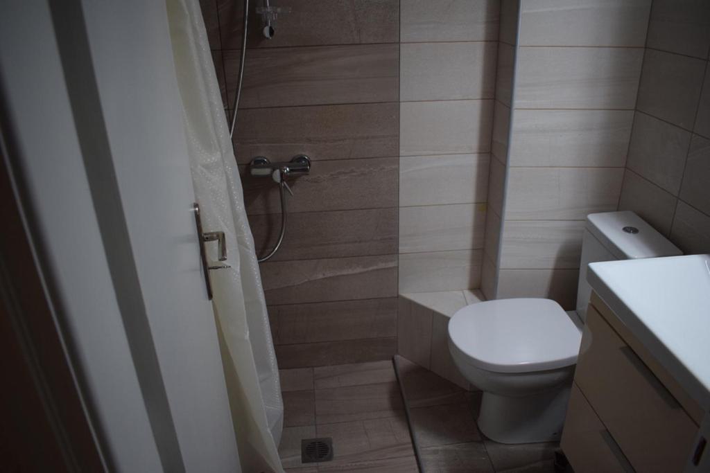 Kúpeľňa v ubytovaní Katovigli Seaview Apartment