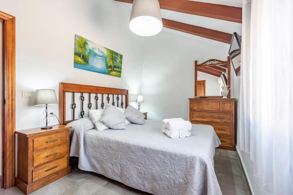Posteľ alebo postele v izbe v ubytovaní Villa La marina