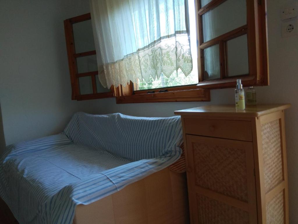 Postel nebo postele na pokoji v ubytování Mare Monte Kazaviti