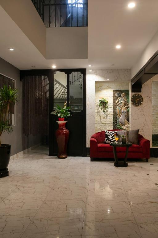 Posezení v ubytování Hanoi Garden Hotel & Spa