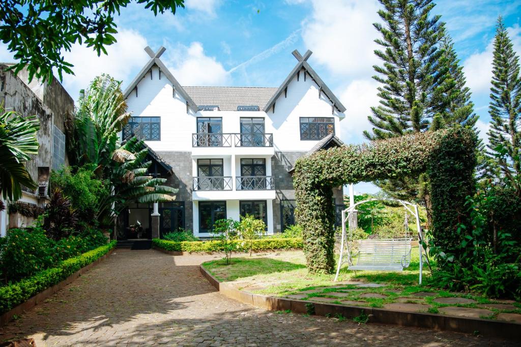 Zahrada ubytování Trung Nguyên Coffee Resort