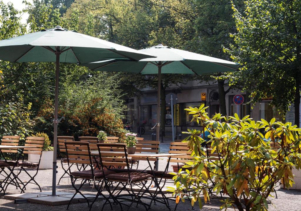 Zahrada ubytování ibis Berlin City Nord