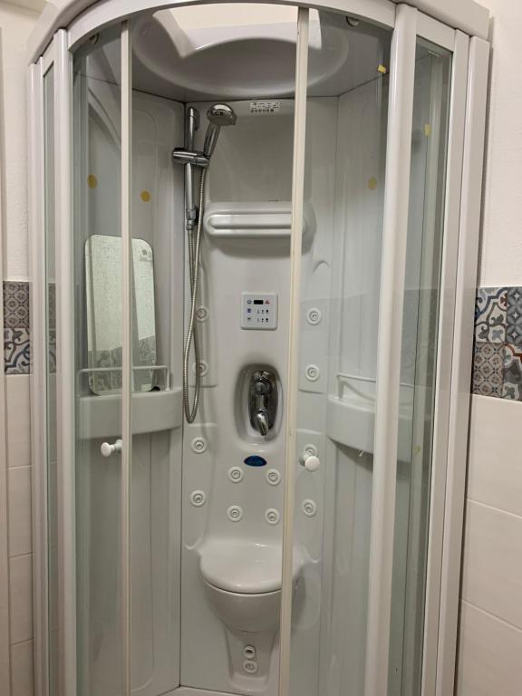 Kúpeľňa v ubytovaní Villa Maresa