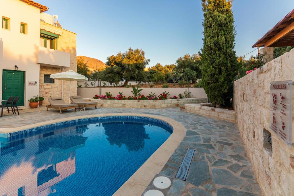 Bazén v ubytovaní Villa Dafni with Private Pool alebo v jeho blízkosti